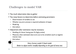 Introduction of VAR/GVAR Model as a Methodology to Develop Stress Test ...