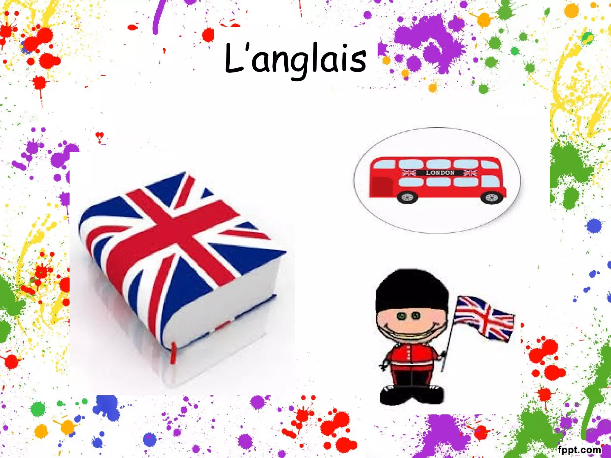 L’anglais