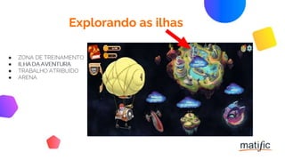 Explorando as ilhas
 