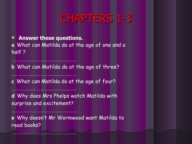 Matilda