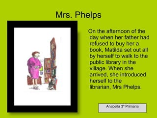 Colouring Roald Dahl's ,MATILDA | PPTX