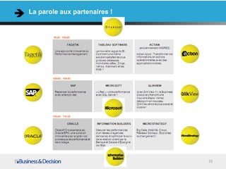 La parole aux partenaires !




                              23
 