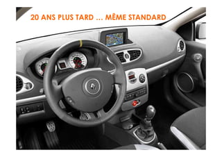 20 ANS PLUS TARD … MÊME STANDARD
 