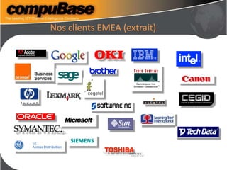 Nos clients EMEA (extrait)
 