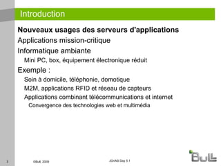 Convergence  Java EE ™  / OSGi ™ 