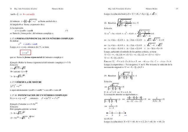 Matematica I Numeros Reales
