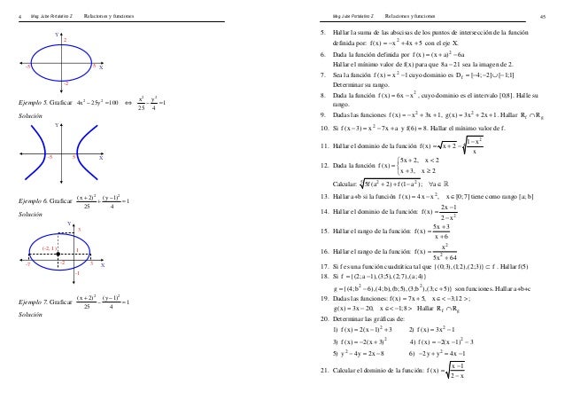 Matematica I Relaciones Y Funciones Matematica I Relaciones Y Funciones