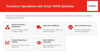 Warehouse Management System Software for Modern Logistics | PPTX
