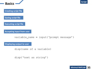 Introduction to MATLAB | PPT