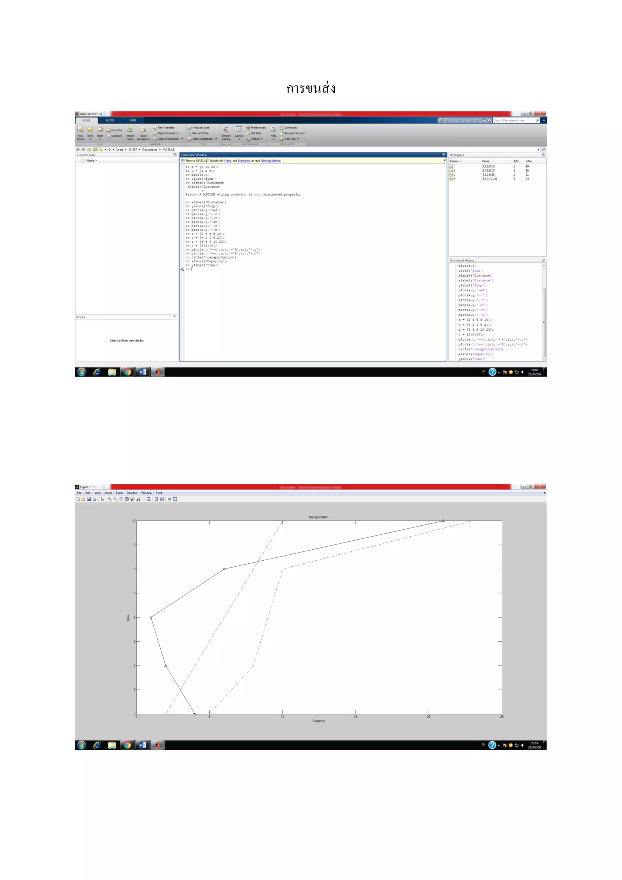 การขนส่ง
 