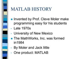 Matlab | PPT