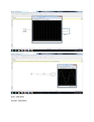BLUE C SINE WAVE
YELLOW C GAIN WAVE
 