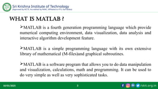 Math Lab Vtu MAT Lab.pptx mat lab presentation for introduction mat lab | PPTX