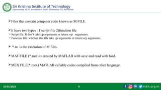 MAT Lab.pptx mat lab presentation for introduction mat lab | PPTX