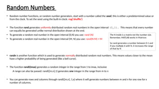 Basic information about how to use MATLAB | PPTX