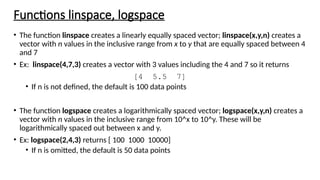 Basic information about how to use MATLAB | PPTX