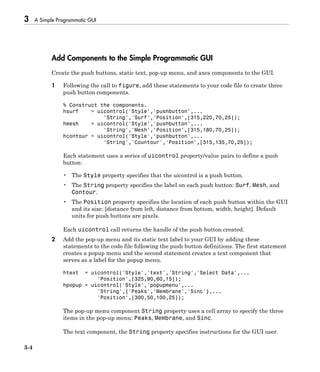 Matlab GUI | PDF