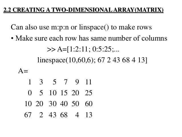 Linspace matlab - mzaerpark