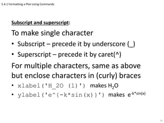 Matlab ch1 (6) | PPTX