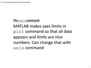 Matlab ch1 (6) | PPTX