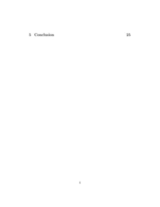 5 Conclusion 25
4
 