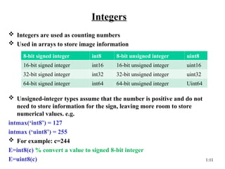 Advanced MATLAB Data Types and Symbolic Computation for Engineering ...
