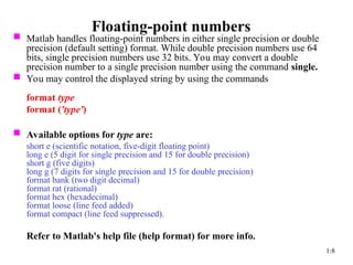 Advanced MATLAB Data Types and Symbolic Computation for Engineering ...