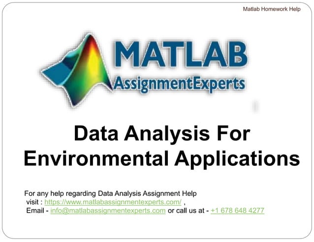 Data Analysis Assignment Help | PPT
