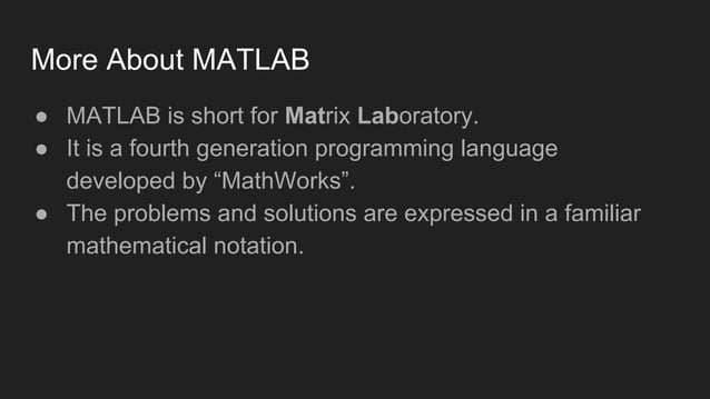 MATLAB Assignment Help | PPT