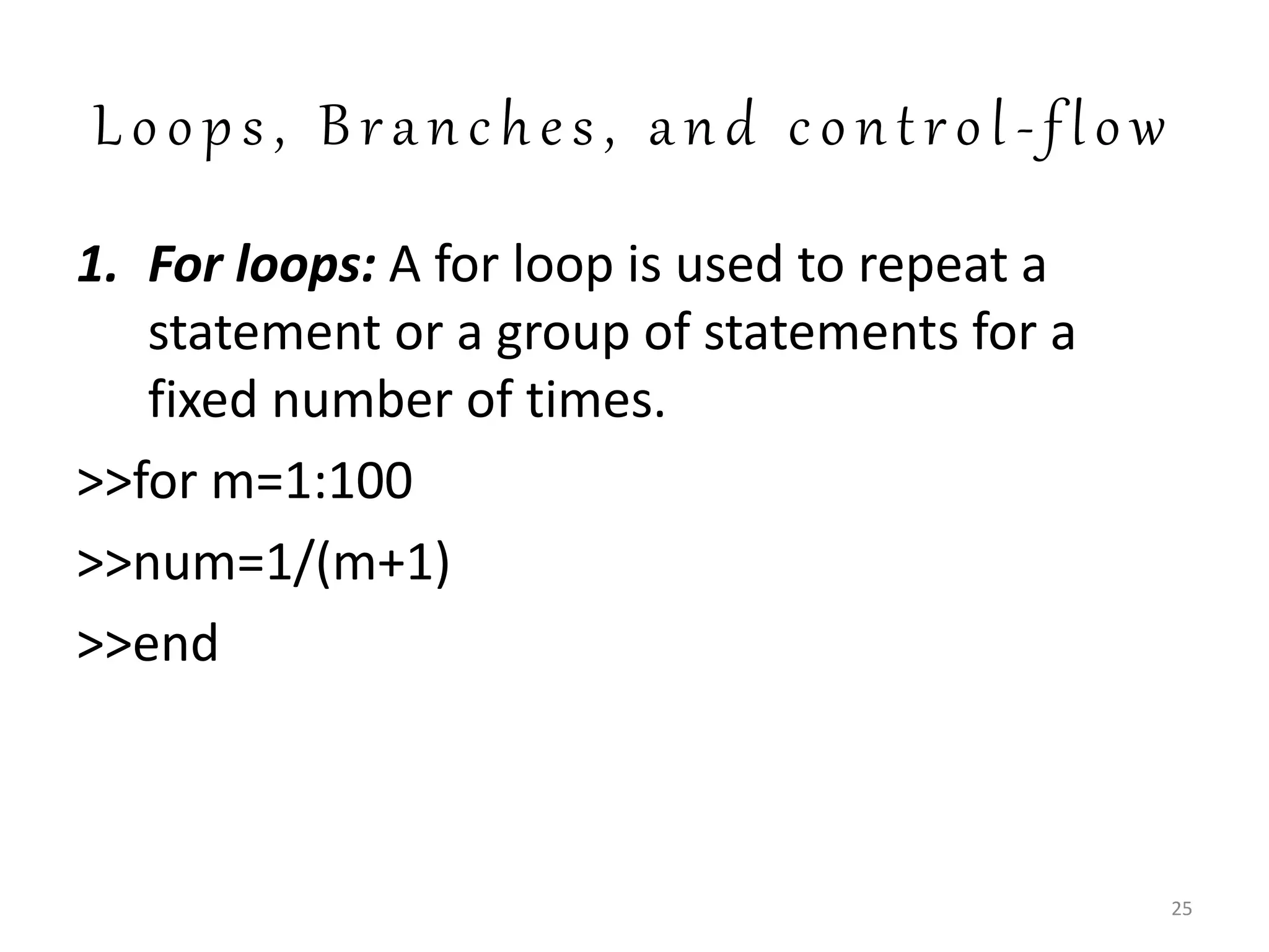 “Introduction to MATLAB & SIMULINK” | PPTX