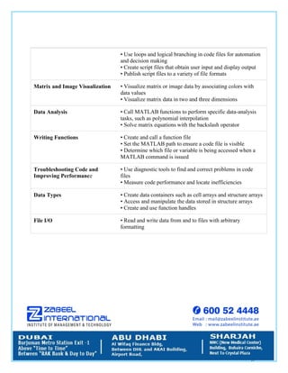 Matlab brochure | PDF