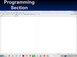 Programming
Section
 