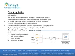 Ishiriya Wireless Technologies-MATLAB Data Acquisition | PPTX ...
