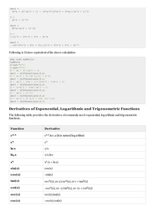 Matlab differential | PDF