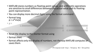 Matlab Tutorial for Beginners - I | PDF