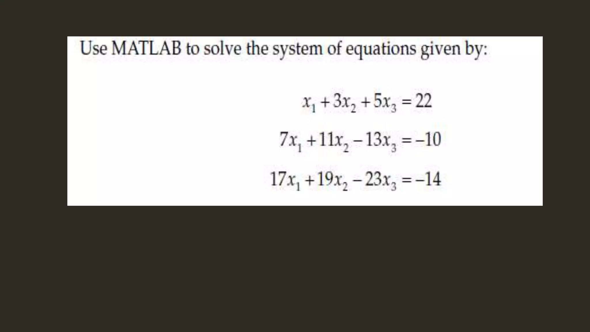 Matlab for diploma students(1)
