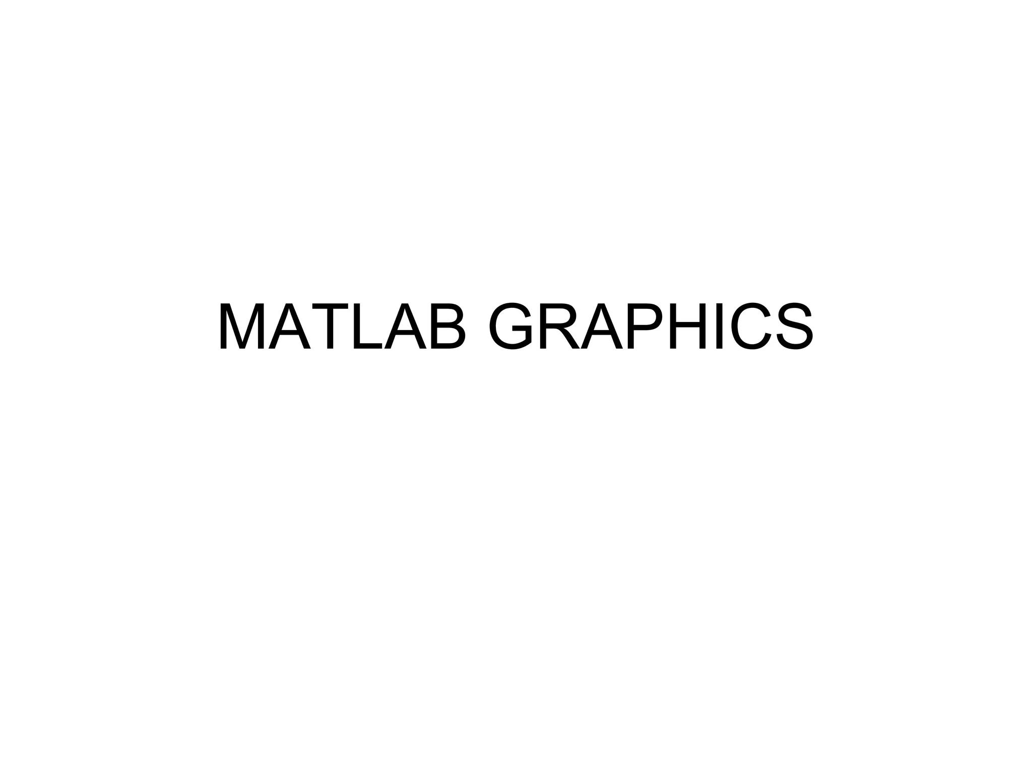 Matlab graphics | PPT