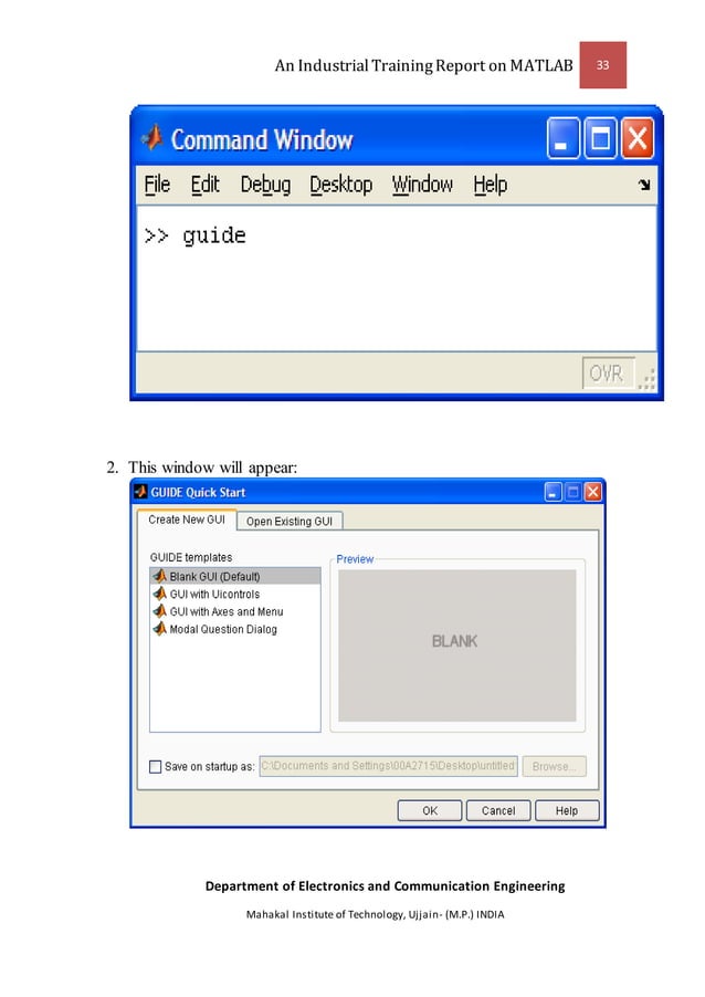 MATLAB guide | PDF