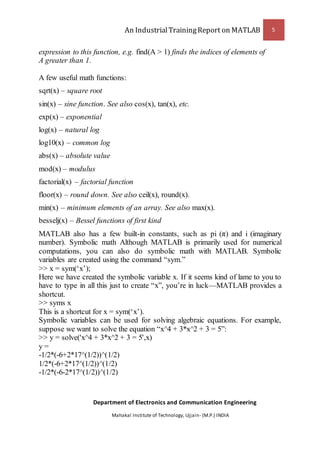 MATLAB guide | PDF