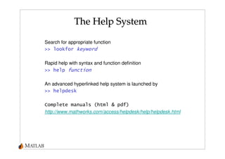 Matlab intro | PDF