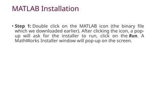 Comprehensive Introduction to MATLAB: Features, Installation, and Usage ...