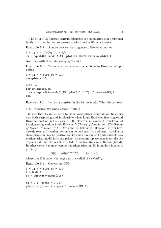 Matlab intro notes | PDF