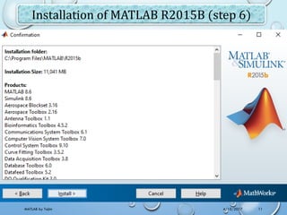 Matlab lecture 1 - installation of matlab, introduction and course ...