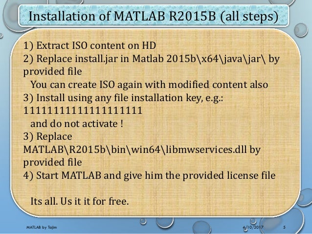 Matlab Installation Key Free