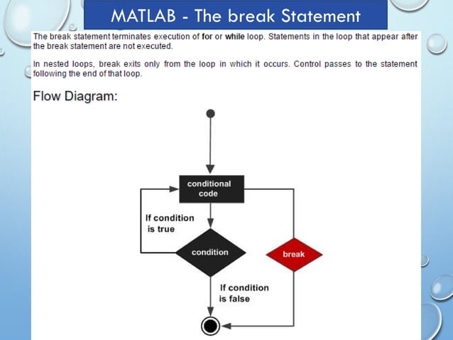 Matlab lecture 4 loops@taj | PPT