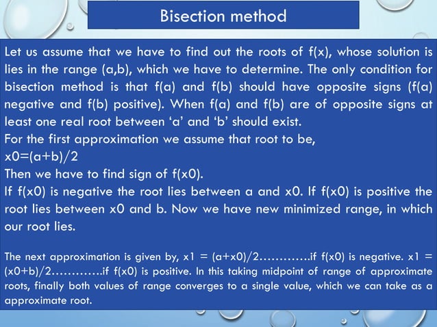 Matlab lecture 5 bisection method@taj