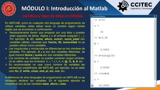 MATLAB NIVEL BÁSICO - MÓDULO PROGRAMACION | PDF