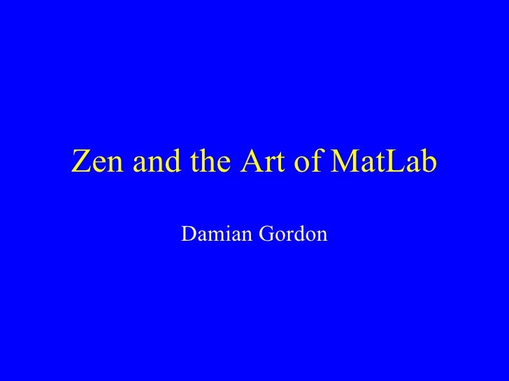 Introduction to matlab programming