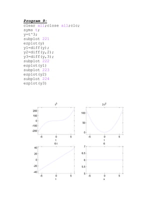 Matlab plotting | PDF