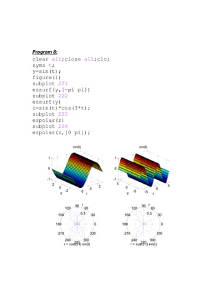 Matlab plotting | PDF